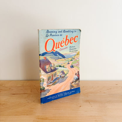 Early 1940s Province of Quebec Tourism Guidebook