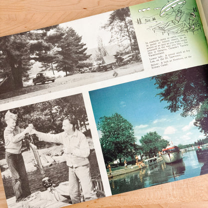 Ontario Canada's Variety Vacationland Tourism Guidebook (1957)