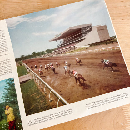 Ontario Canada's Variety Vacationland Tourism Guidebook (1957)