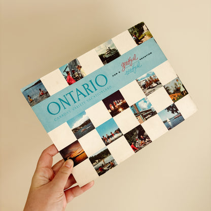Ontario Canada's Variety Vacationland Tourism Guidebook (1957)