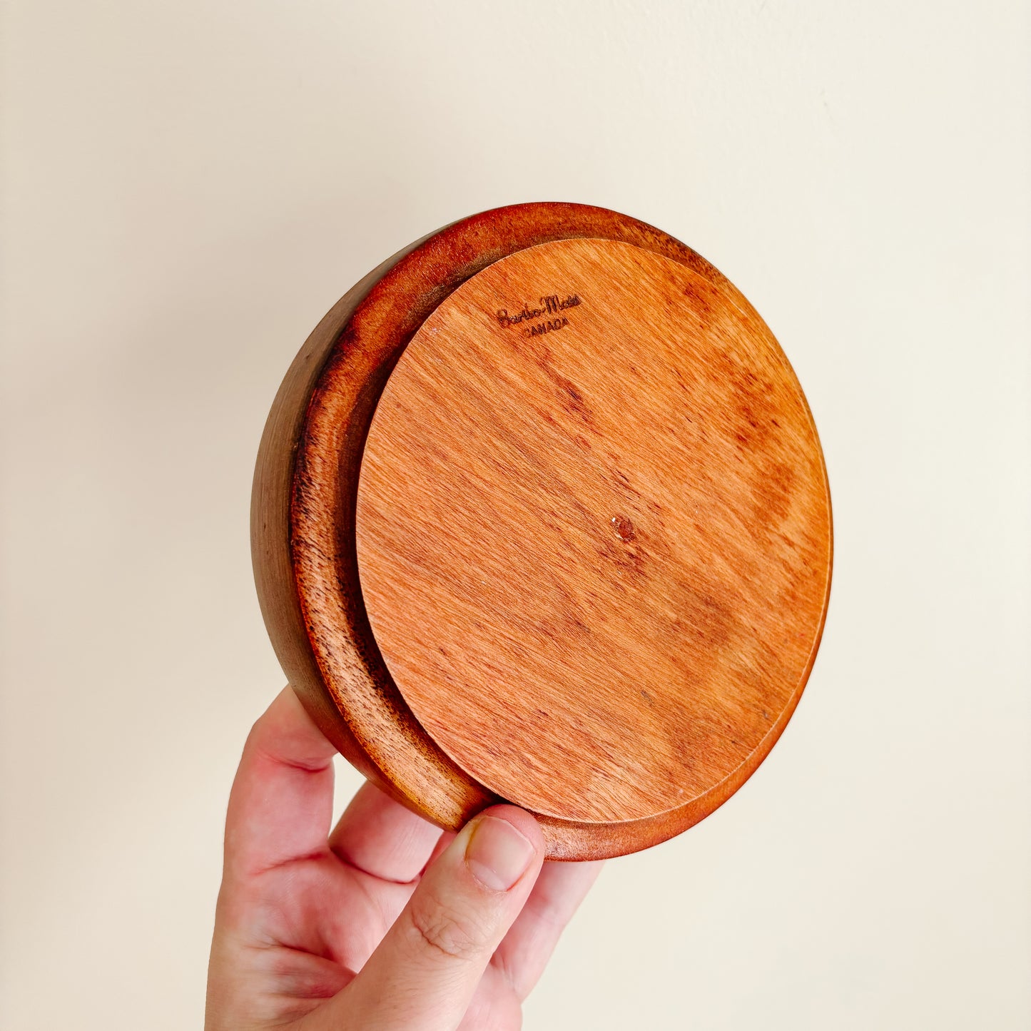 Vintage Baribocraft Stacking Maple Wood Salad Bowls (Set of 4)