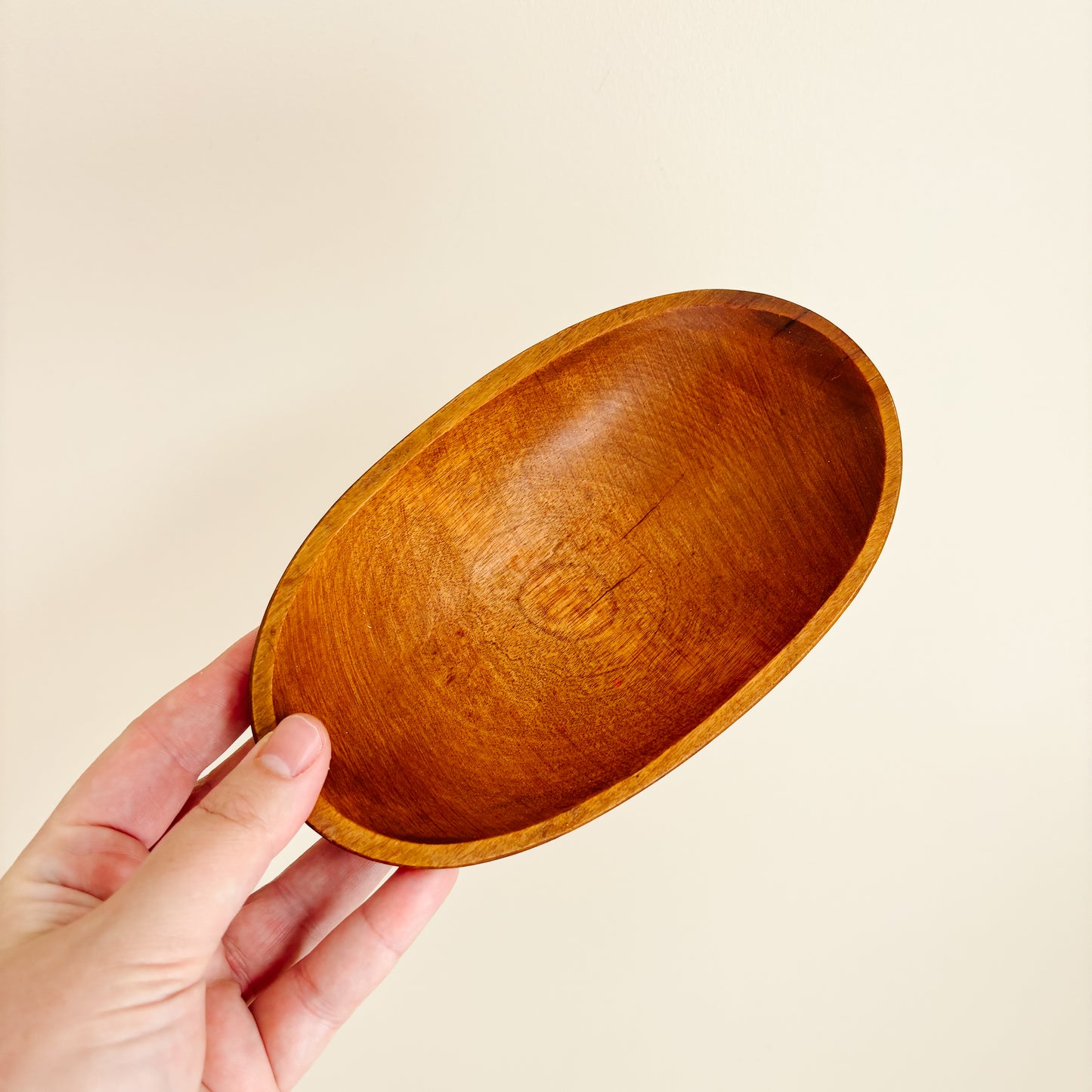 Baribocraft Oval Maple Wood Salad Serving Set