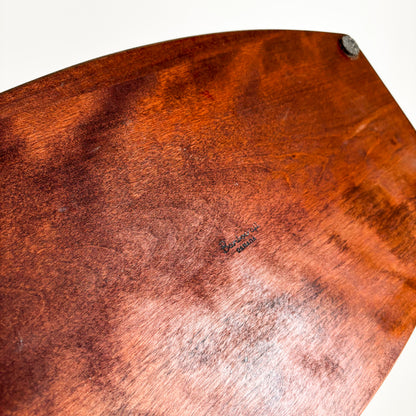 Vintage Baribocraft Cheese Charcuterie Maple Wood Board