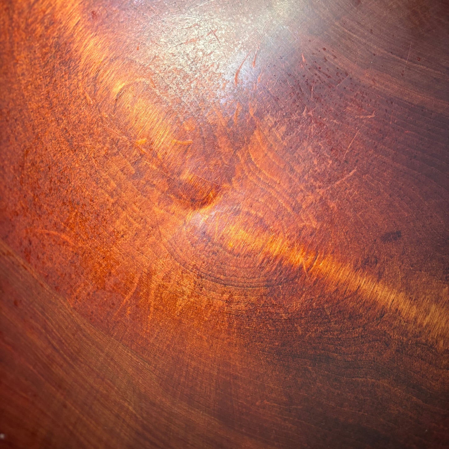 Large Baribocraft Maple Wood Salad Bowl