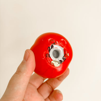 Salt & Pepper Shakers - Red Ceramic Tomatoes (1970s China) (Copy)