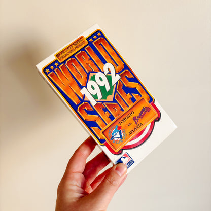 Toronto Blue Jays 1992 & 1993 MLB World Series VHS Tapes (set of 2)
