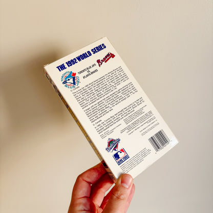 Toronto Blue Jays 1992 & 1993 MLB World Series VHS Tapes (set of 2)