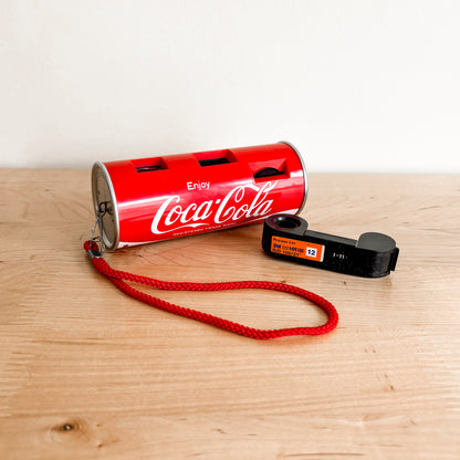 1980s Coca-Cola Coke Can Camera - Takes 110 Film