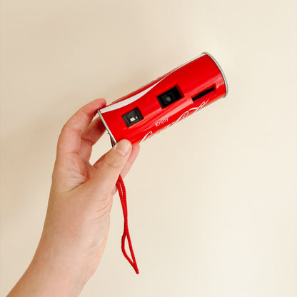 1980s Coca-Cola Coke Can Camera - Takes 110 Film