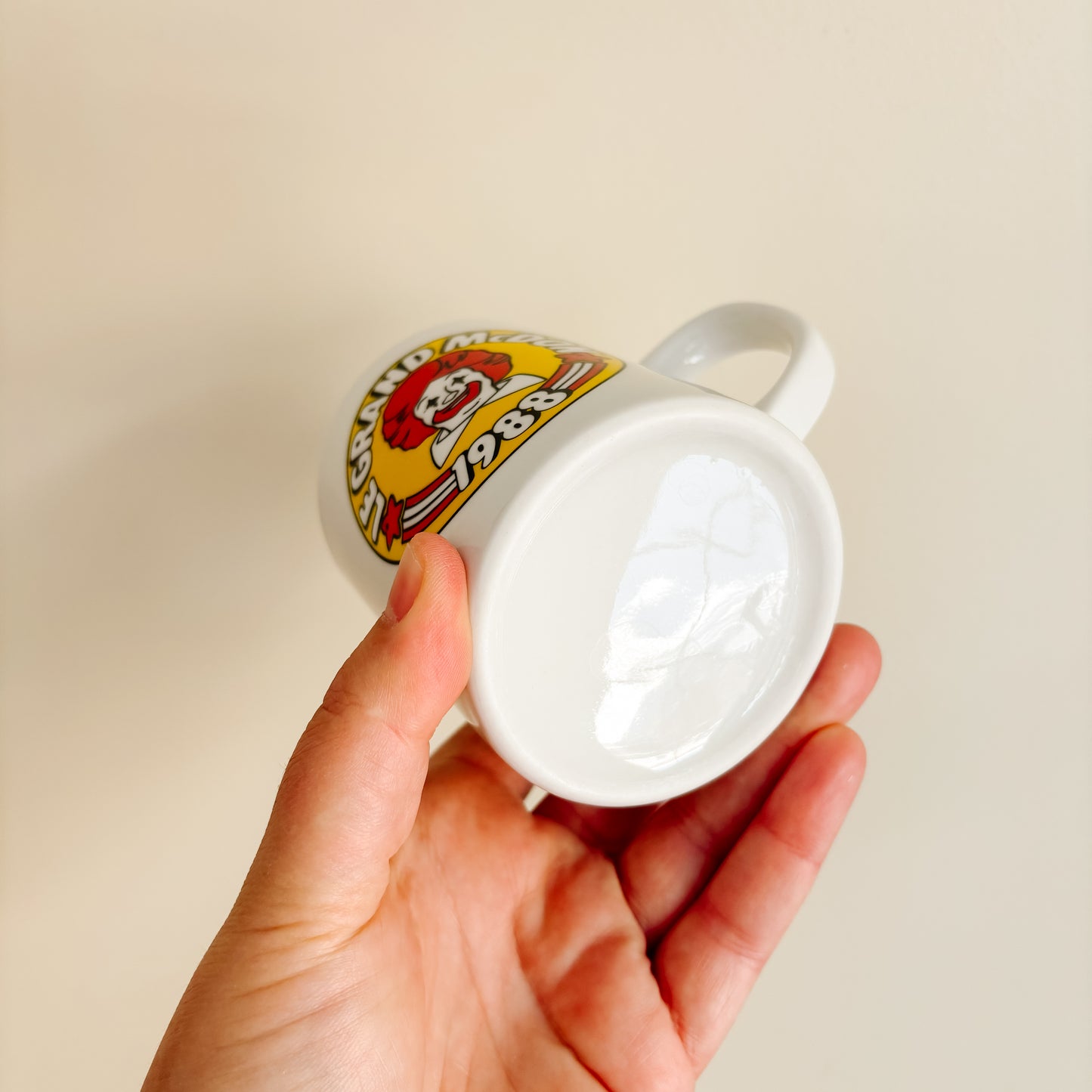 McDonald's Quebec - McHappy Day Le Grand McDon Ceramic Mug - 1988