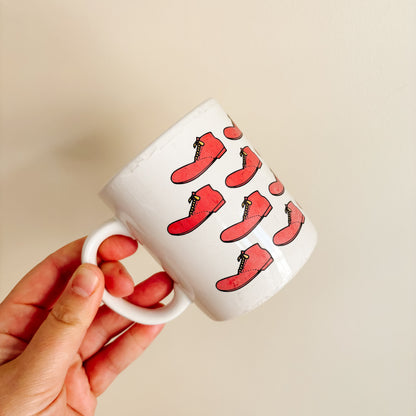 McDonald's Ronald Red Clown Shoe Ceramic Mug - Vintage from the 1980s!