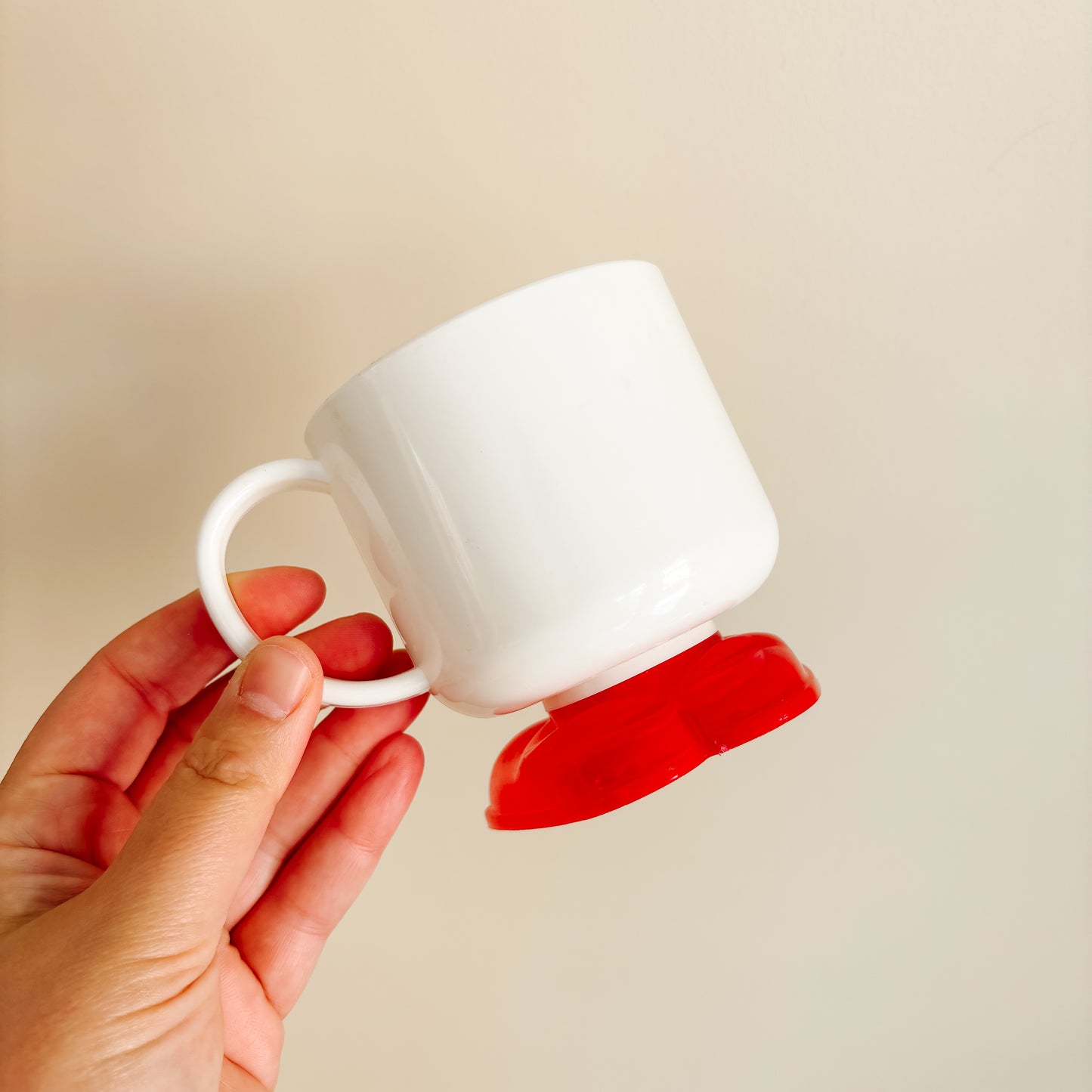 McDonald's Ronald Red Clown Shoe Plastic Party Cup - Vintage from 1985