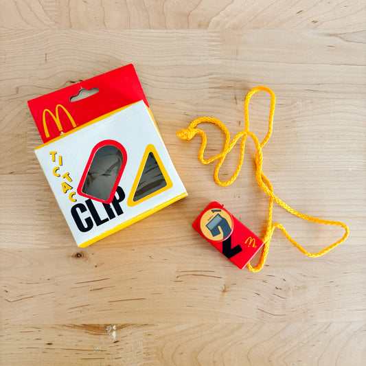 Ronald McDonald House Fundraiser - Tic Tac Clip Digital Watch - Vintage from the 1980s