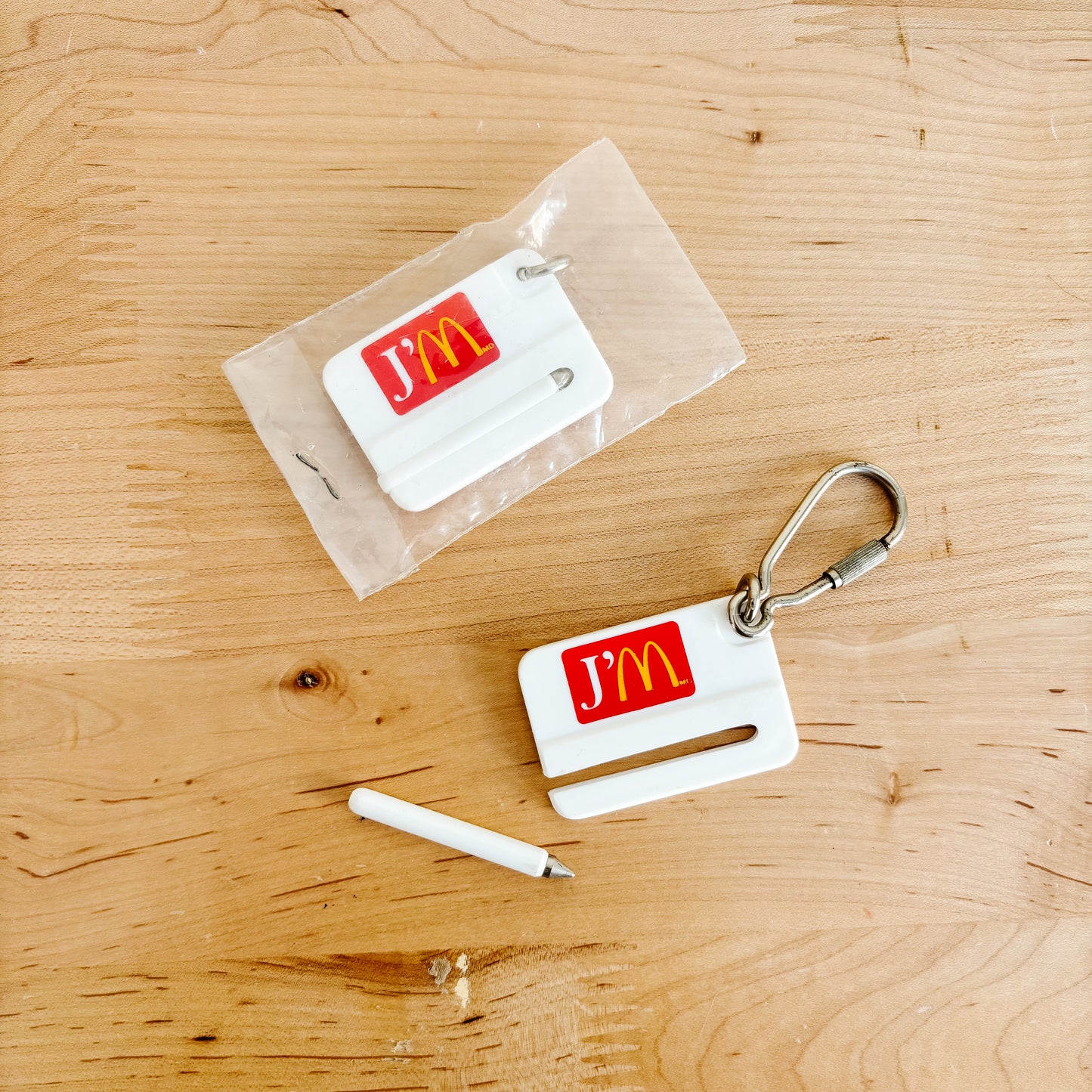 McDonald's Quebec Accessory - Key Chain - Vintage from the 1980s