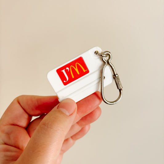 McDonald's Quebec Accessory - Key Chain - Vintage from the 1980s