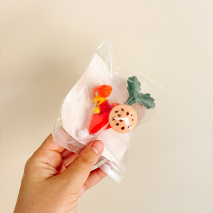 Happy Meal Toy - Red Fraggle in her Radish - New in Package 1988