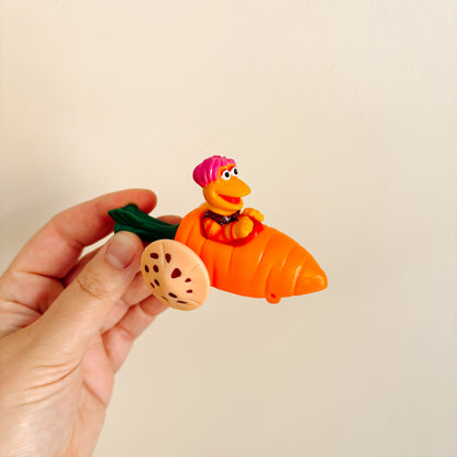 Happy Meal Toy - Gobo Fraggle in his Carrot - 1988