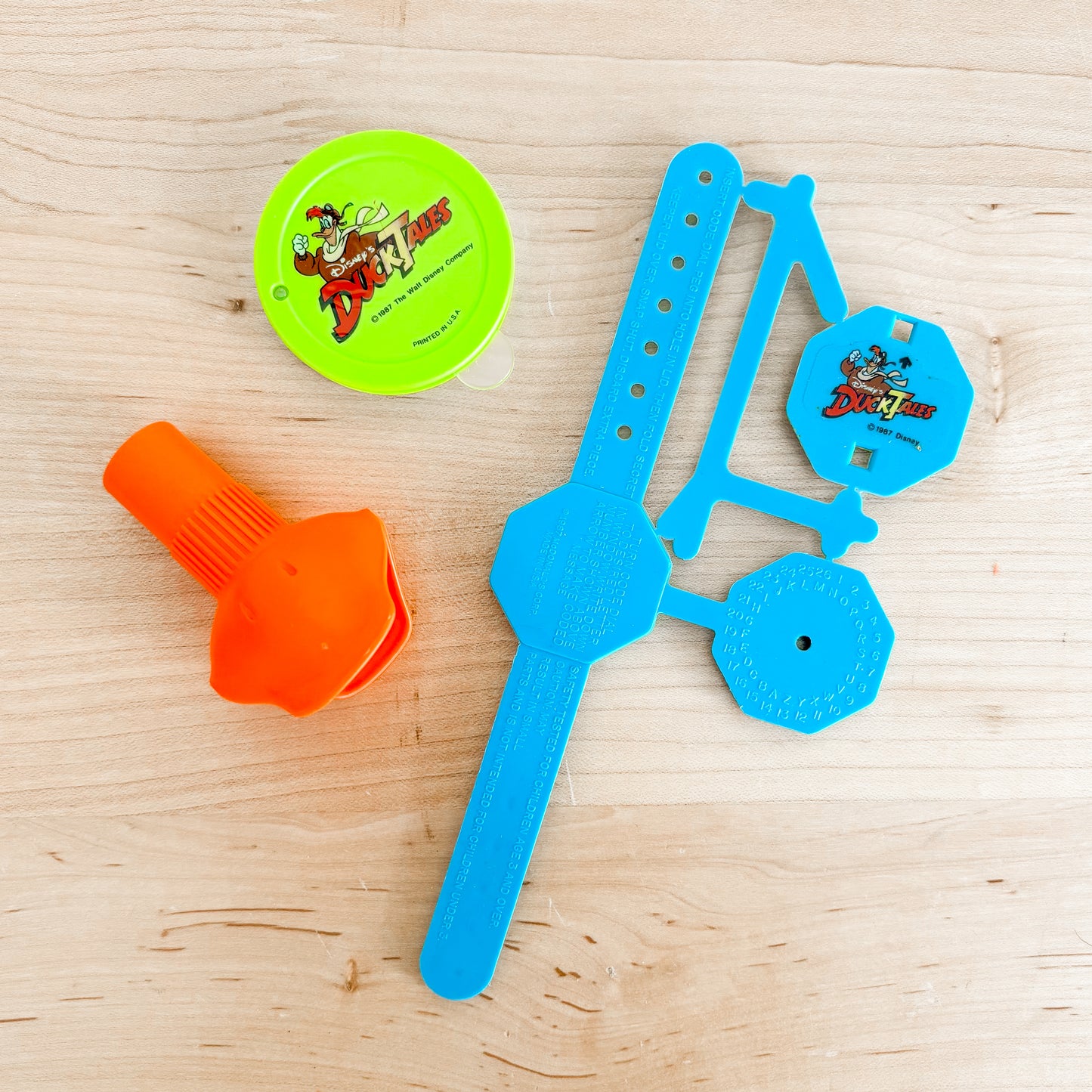 Happy Meal Toy - Duck Tales Set - Vintage from 1988