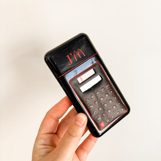 McDonald's Quebec Accessory - Branded Calculator Pen Set - Vintage from the 1980s