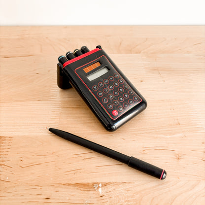 McDonald's Quebec Accessory - Branded Calculator Pen Set - Vintage from the 1980s