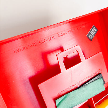 McDonald's Perpetual Calendar - Everbrite Electric Signs - Very Rare! - Early 1980s
