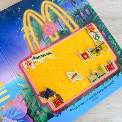McDonald's Pin Set - Canadian Managers' Conference Ottawa 1988 - Set A