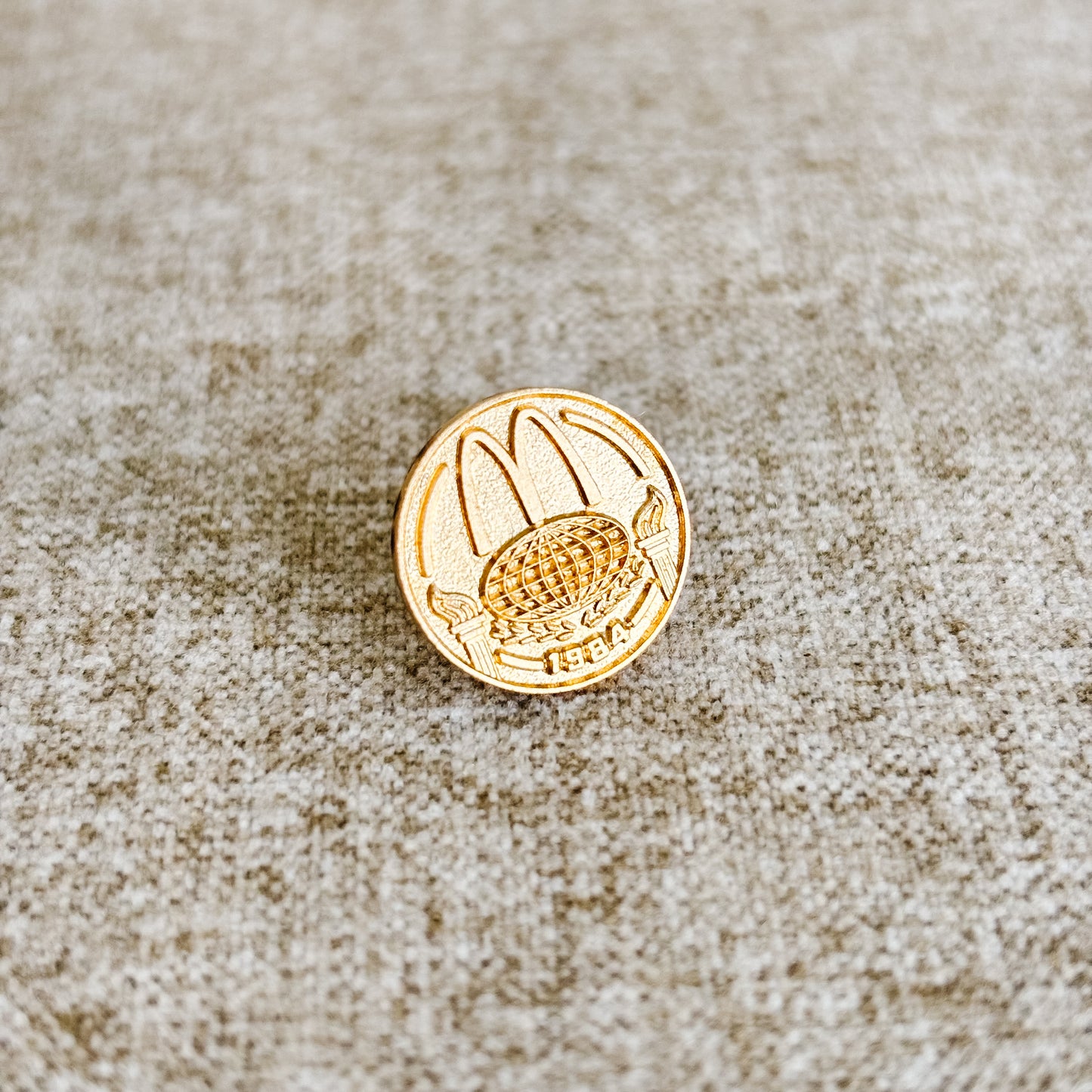 McDonald's USA Pin - 1984 Los Angeles Olympic Games in Box - Vintage 1980s