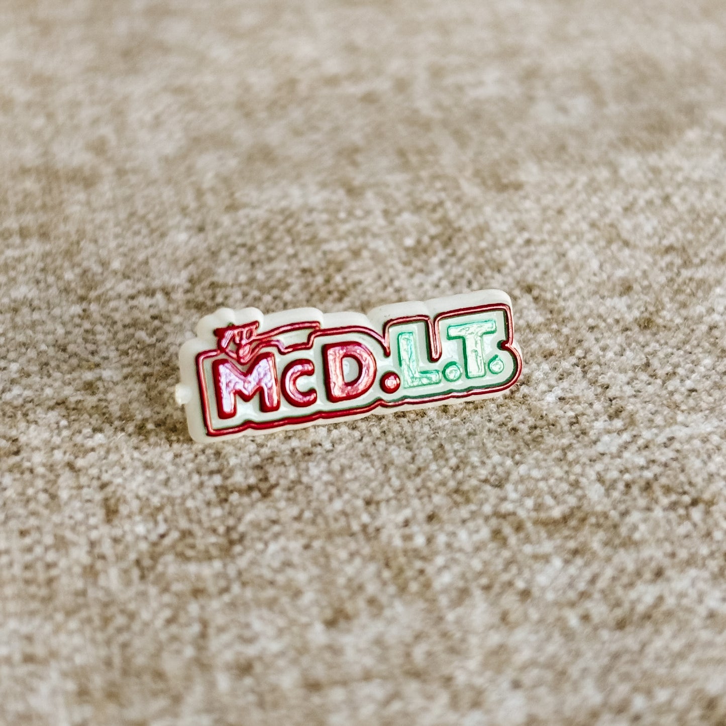 McDonald's Pin - Try McDLT Sandwich Promotion - Vintage 1980s