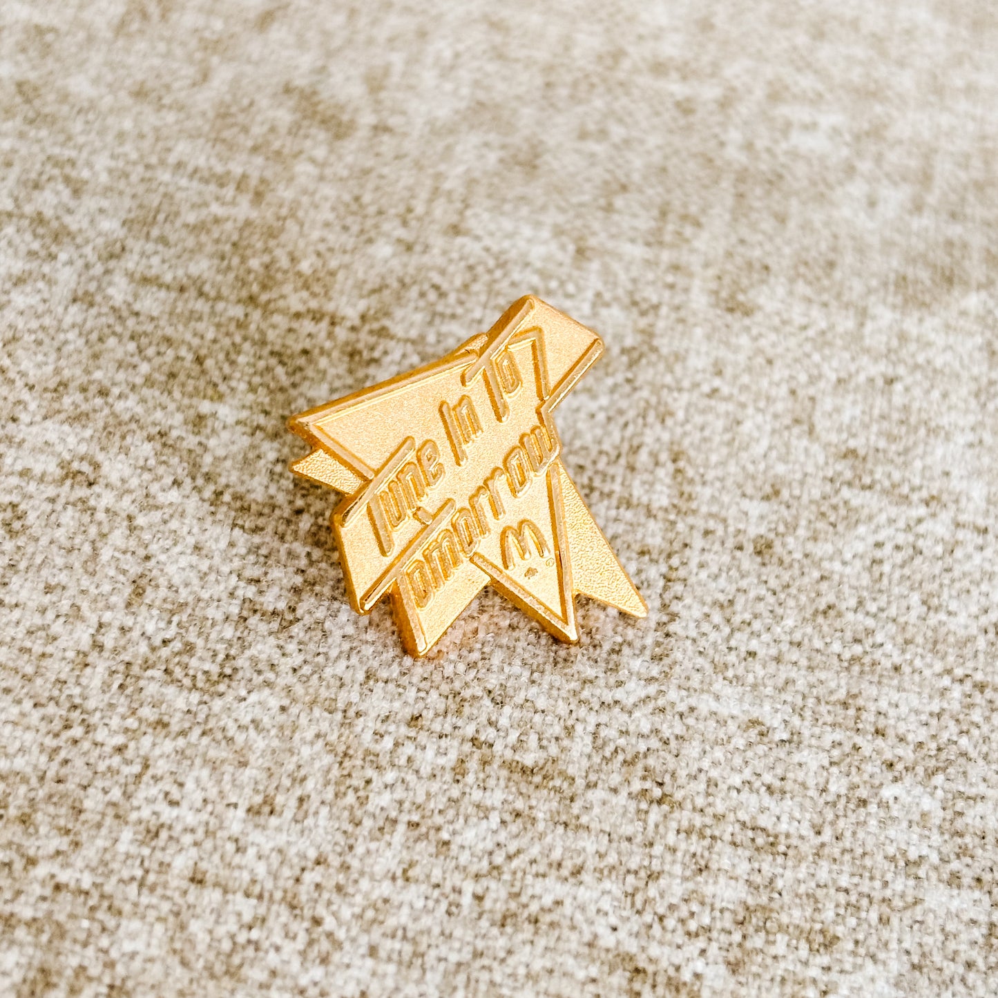 McDonald's Canada Pin - Tune in to Tomorrow - Vintage from the 1980s