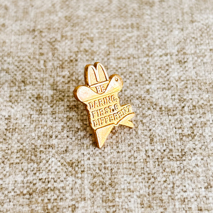 McDonald's Pin - Be Daring First and Different - Vintage from the 1980s