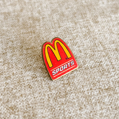 McDonald's Pin - McDonald's Sports Mid-1980s Promo - Vintage 1980s