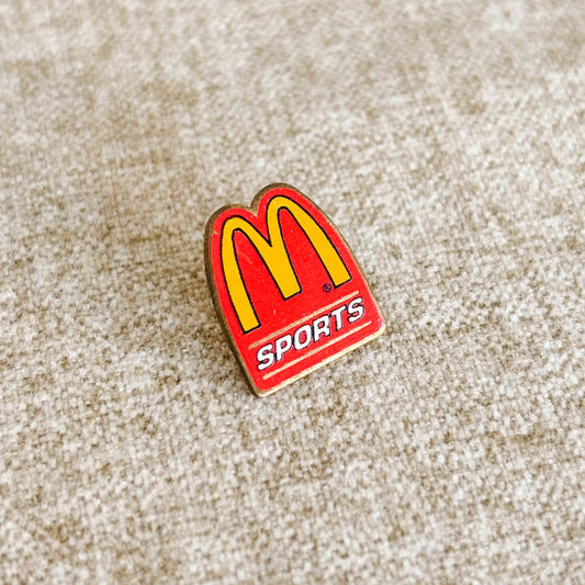 McDonald's Pin - McDonald's Sports Mid-1980s Promo - Vintage 1980s
