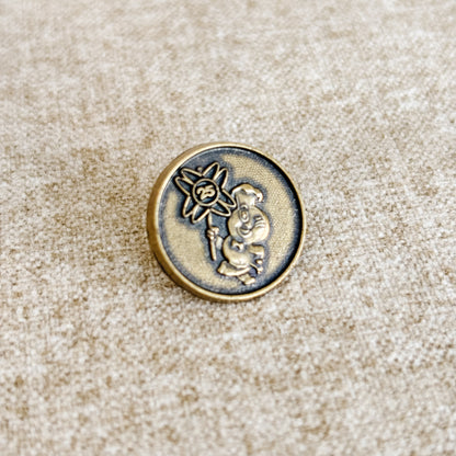 McDonald's Pin - McDonald's 25 Years Speedee Logo - Vintage 1980s