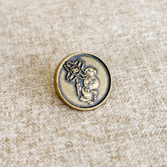 McDonald's Pin - McDonald's 25 Years Speedee Logo - Vintage 1980s