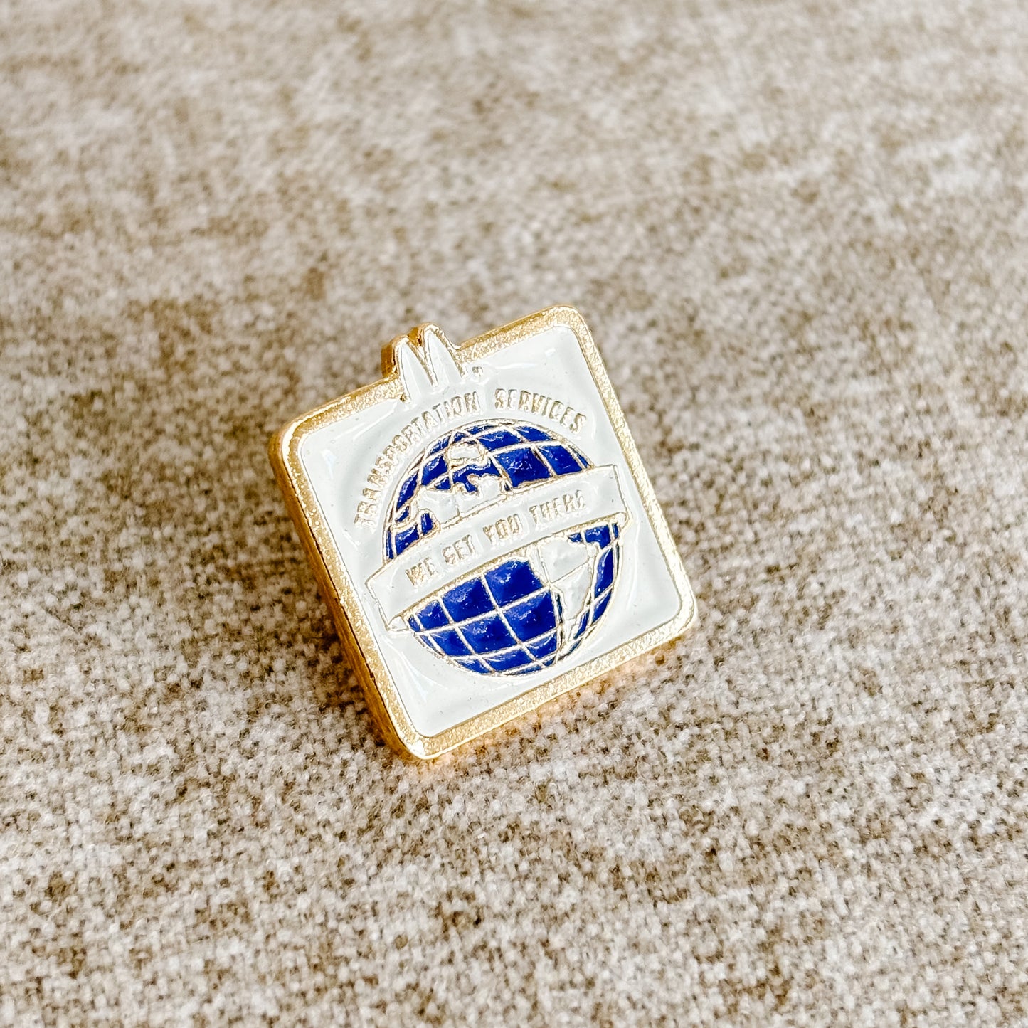 McDonald's Pin - Transportation Services Department - Vintage 1980s
