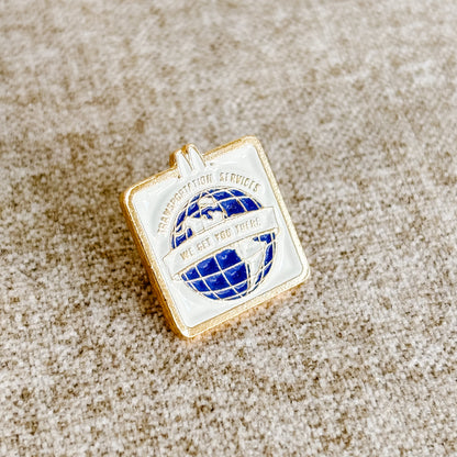 McDonald's Pin - Transportation Services Department - Vintage 1980s