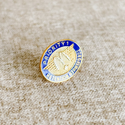 McDonald's Pin - Priority 1 Retention Strikeforce Department - Vintage 1980s