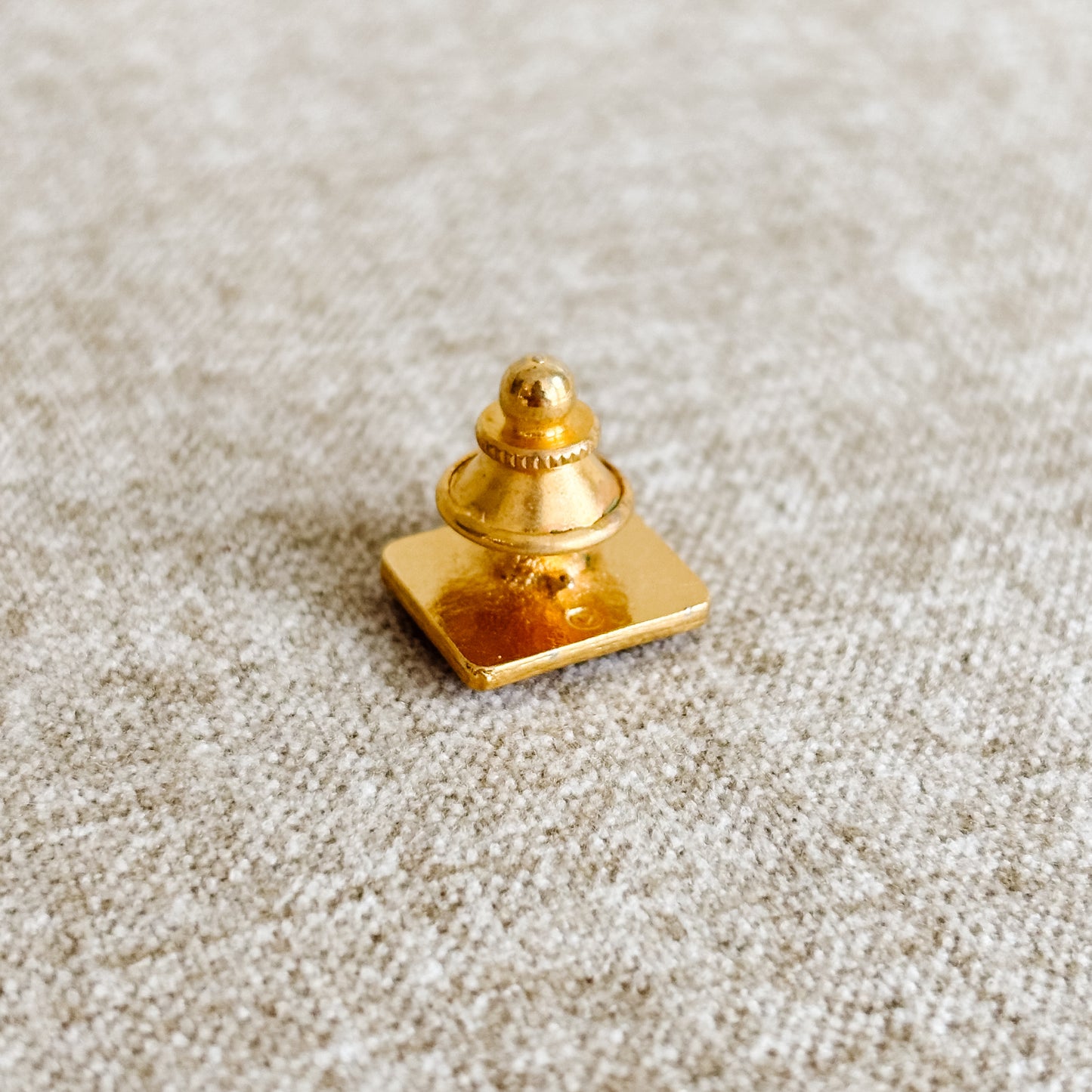 McDonald's International Pin - Red and Gold Logo - Vintage from the 1980s