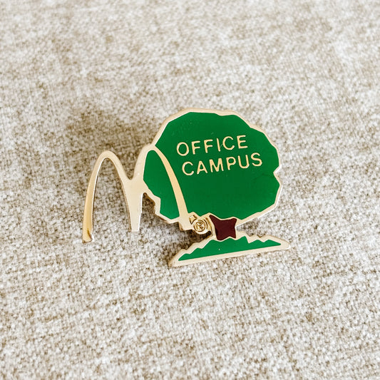 McDonald's Pin - Oak Brook Illinois Office Campus Tree Pin - Vintage 1980s