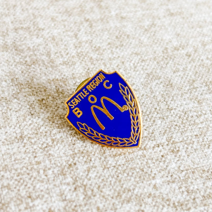 McDonald's USA Pin - Basic Operations Course Seattle - Vintage 1980s