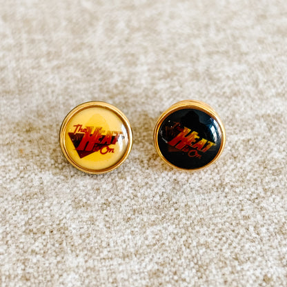McDonald's Pin - The Heat is On Conference Swag - Vintage 1980s