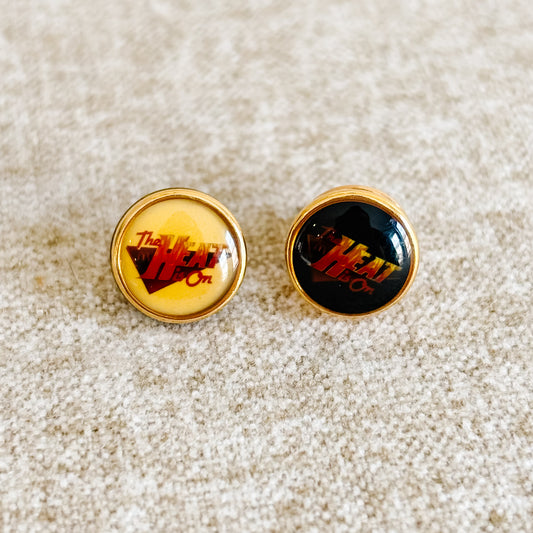 McDonald's Pin - The Heat is On Conference Swag - Vintage 1980s