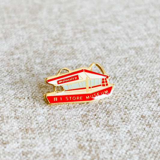 McDonald's Pin - McDonald's #1 Store Museum - Vintage 1980s