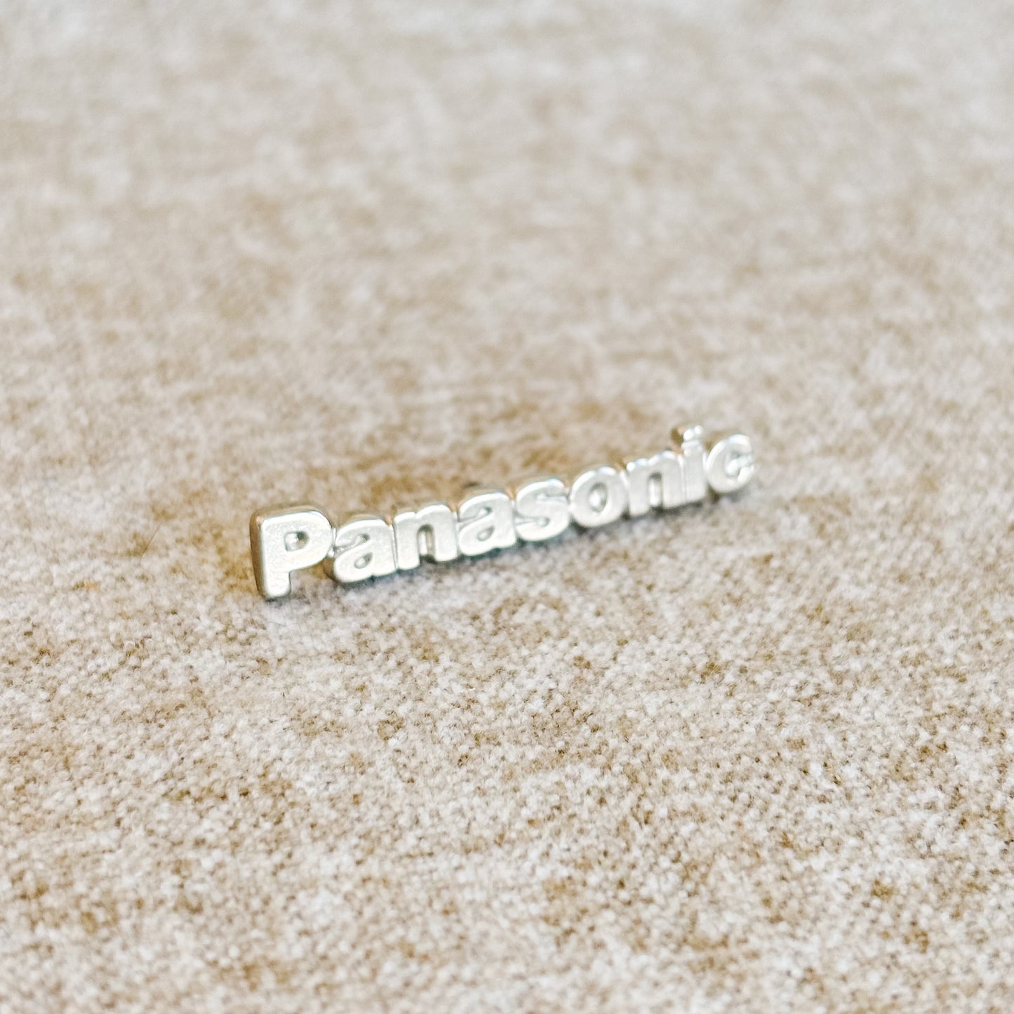 McDonald's Vendor Pin - Panasonic Logo Point of Service - Vintage 1980s