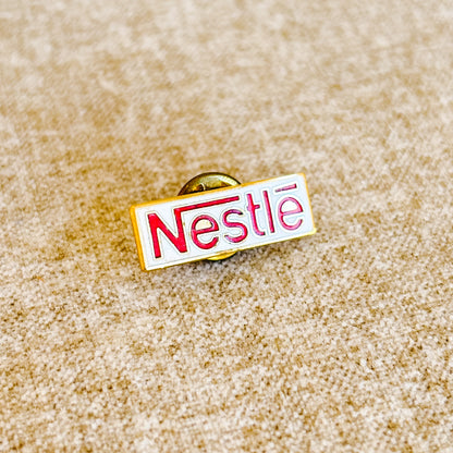 McDonald's Vendor Pin - Nestle Logo - Vintage 1980s