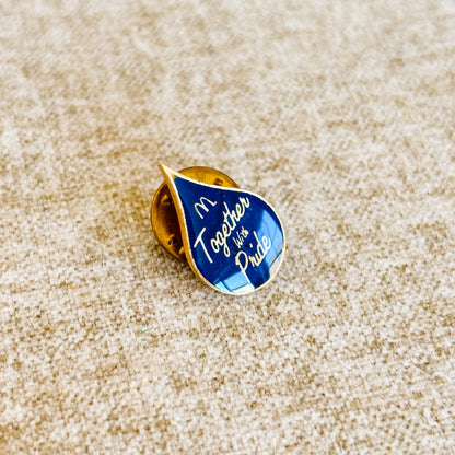 McDonald's Employee Pin - Together With Pride Water Droplet - Vintage 1980s