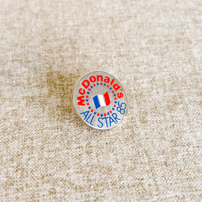 McDonald's Pin - McDonald's All-Star 78 79 85 Conference Swag - Vintage 1980s