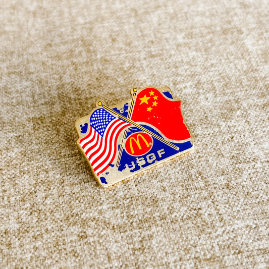 McDonald's USA Pin - USGF McDonald's Gymnastics Challenge - Vintage from the 1980s
