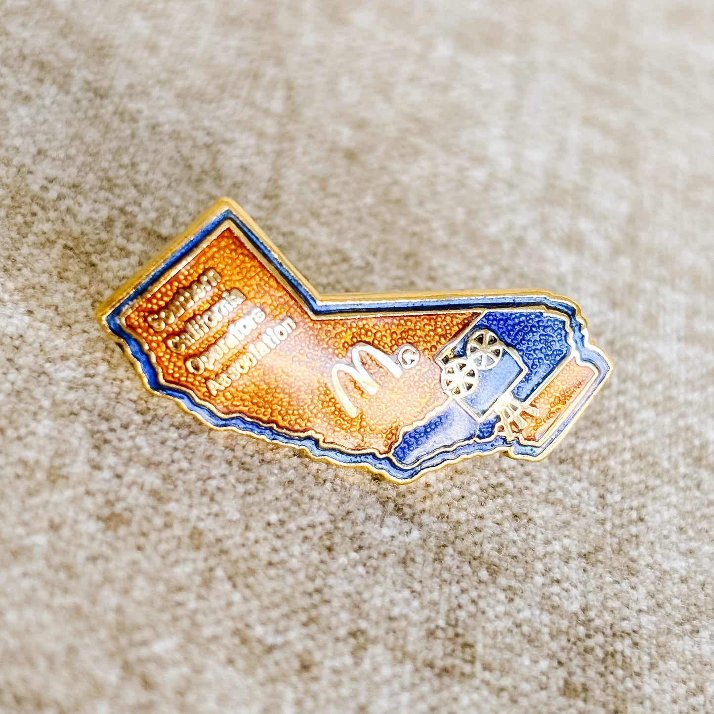 McDonald's USA Pin - Southern California Operators Association - Vintage from the 1980s