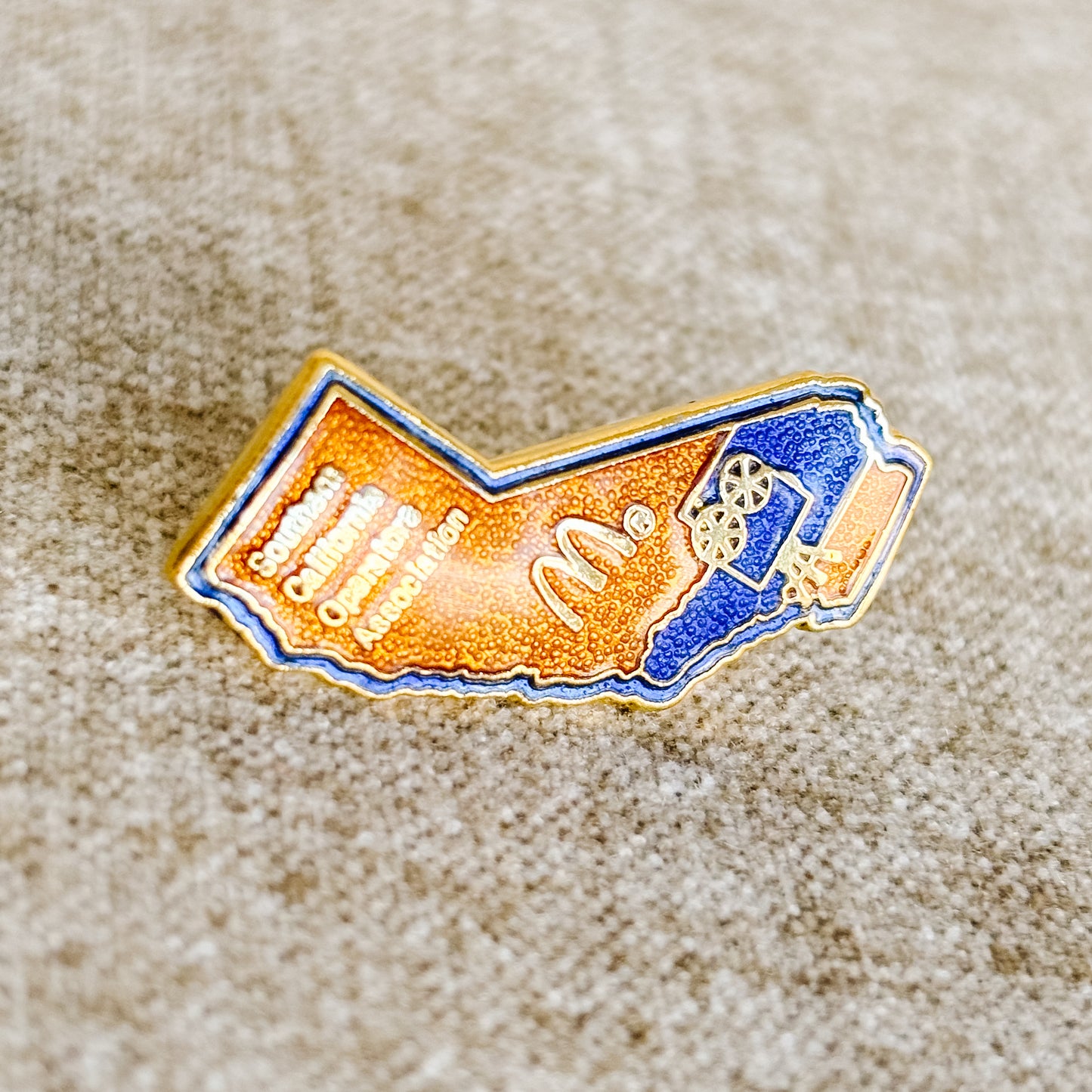 McDonald's USA Pin - Southern California Operators Association - Vintage from the 1980s